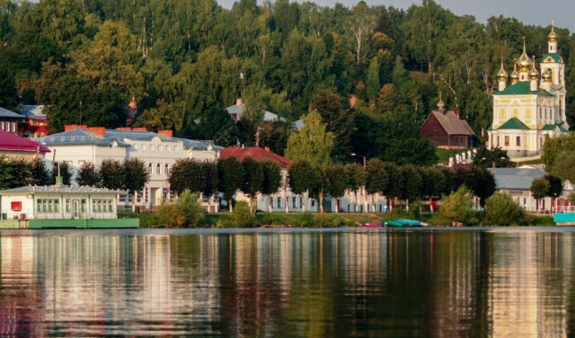 Плёс - ещё один допотопный городок