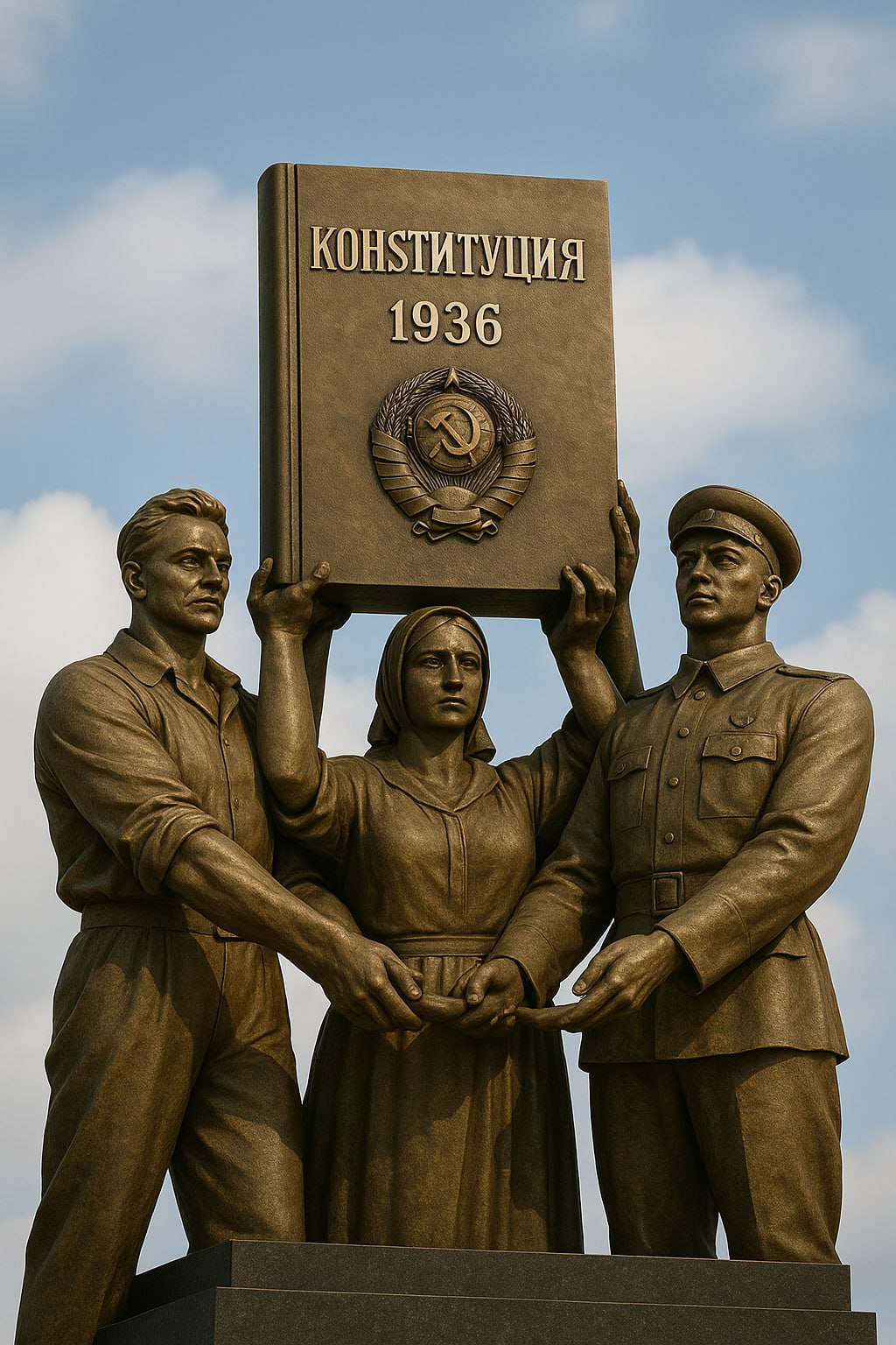 Памятник Конституции 1936 г.