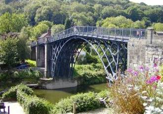 Как был построен Iron Bridge (Англия, 1779)