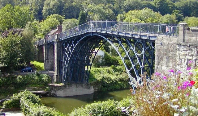 Как был построен Iron Bridge (Англия, 1779)