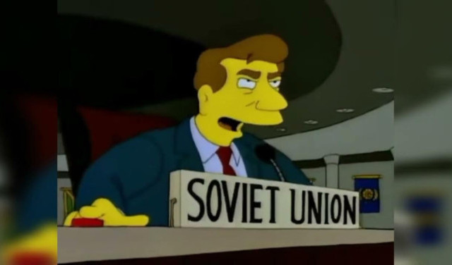 Симпсоны сделали это снова... Табличка "СССР" и пророчество экономического обвала