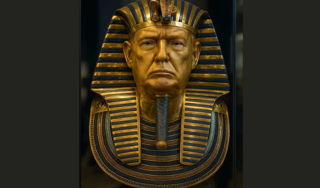 А имя Трампа - всё-таки останется в истории...