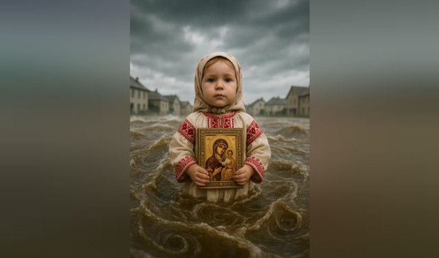 Один одиозный чудак с бородой и в черном платье утверждает, что ПВО не нужно - достаточно помолицца