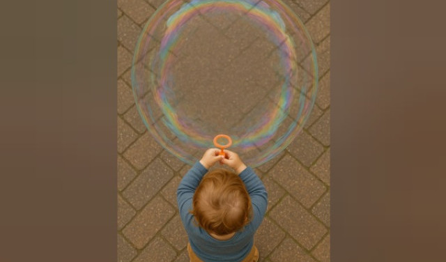 Название? Предлагаю вариант: Маленький Володя готовит свой первый "ошеломляющий ответ"...