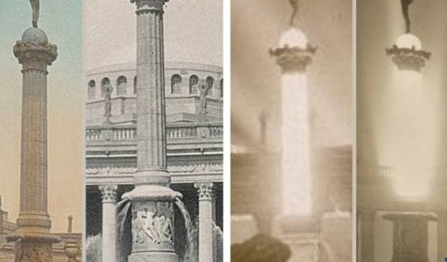 Ну - блики такие... фотоаппарат некачественный, бывает...