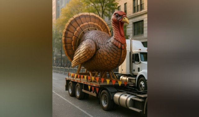 А кто муляжи своих символов таскает по улицам?