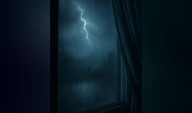 Времена такие настали, что не понять - то ли раскаты грома с молниями, то ли - опять подстанция рванула...