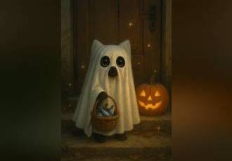 А почему животные не строят из себя страшилища?...