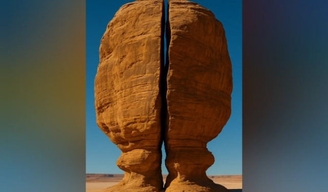 Так строили? Водная эрозия? У скал тоже бывает любовь? Твои варианты?) 