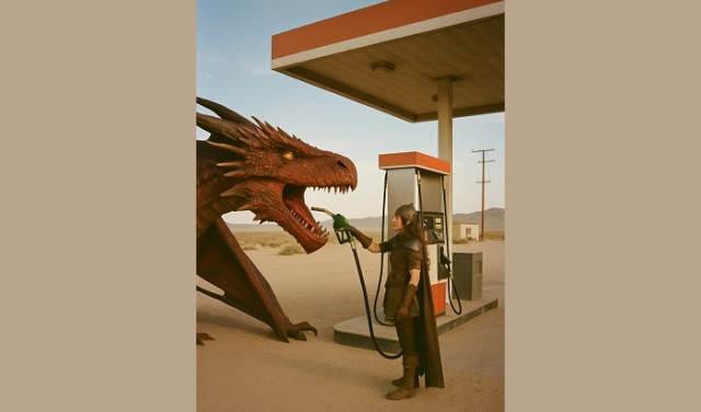 Если б в армии РФ были драконы, то...