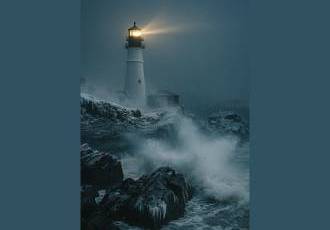 Чтобы направлять и светить - можно издалека...