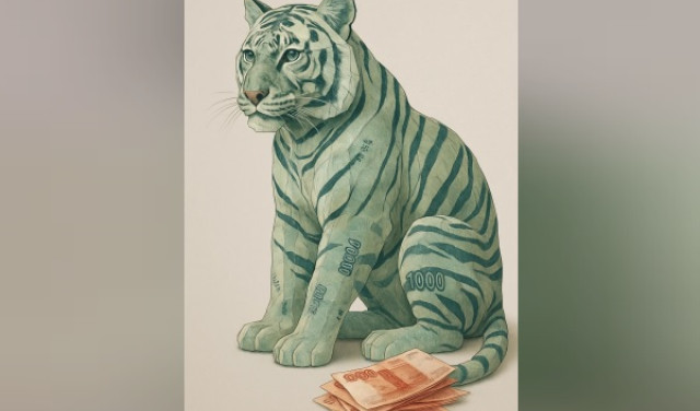 Как бумажный тигр вскорости будет использовать напечатанные деньги...?