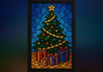 Почему НИ НА ОДНОМ витраже старинном мы не видим...