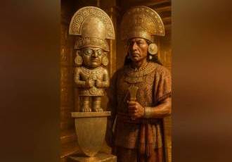 Майа, ацтеки - такие все сильные, богатые, как-то понастроили мегалитики...