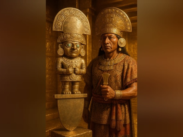 Майа, ацтеки - такие все сильные, богатые, как-то понастроили мегалитики...