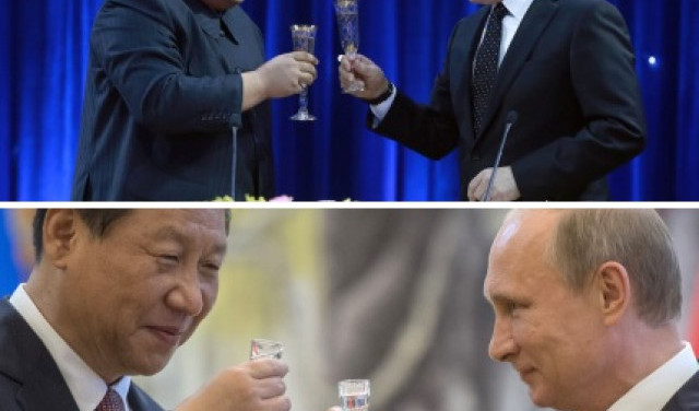 У России два союзника - Китай и Северная Корея. Мог бы сказать Путин...