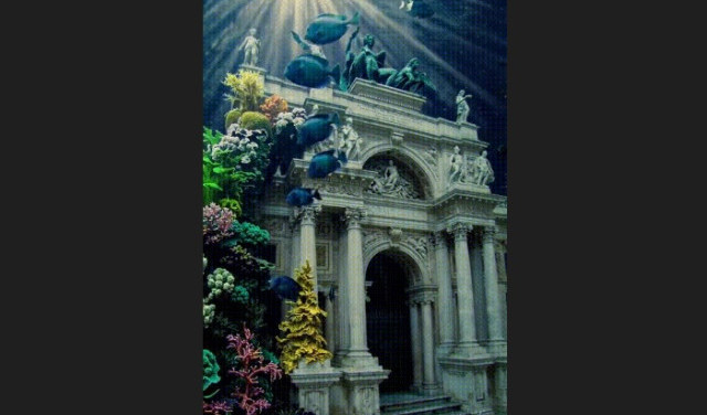 Или "древние" строили храмы подводным богам, или мы чего-то не знаем?