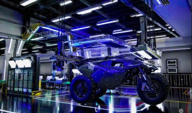 Это могли быть боевые модули с ИИ на "СВО"...