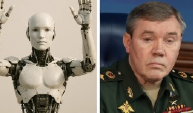 У них - дроны с ИИ, а в РФ - Герасим!...