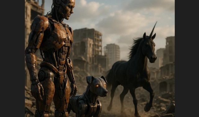 Против ИИ на СВО скоро будут "воевать" только единороги...