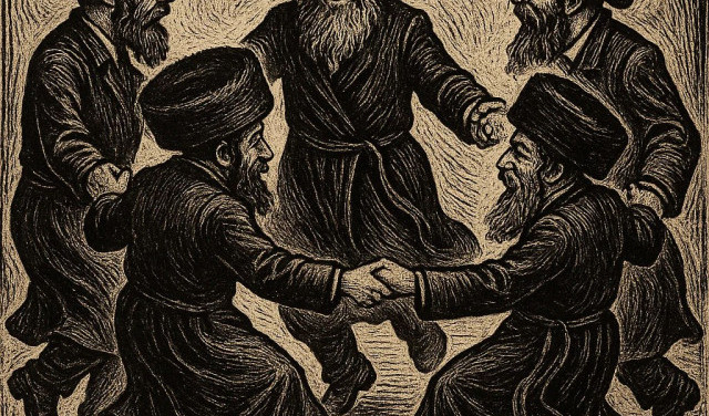 Иудаизм - очень древняя религия... настолько, что НИГДЕ нет никакой фрески...