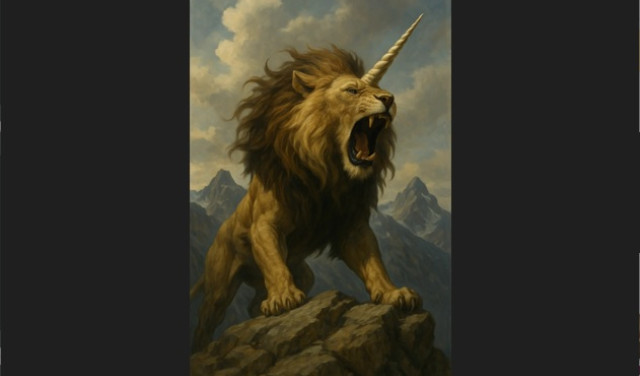 Если единорог начинает рычать как лев - это смешно?