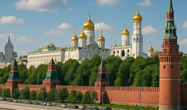 Звезды с башен Кремля