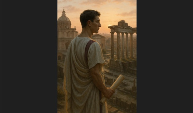 Буквально в шаге от мега сооружений красивейших и в отлично сохраненном виде - развалины...