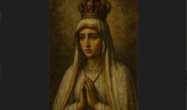 А с какого она - царица небесная?