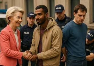 Такое - только на тлетворном западе, где мигрантами геноцидят белых...