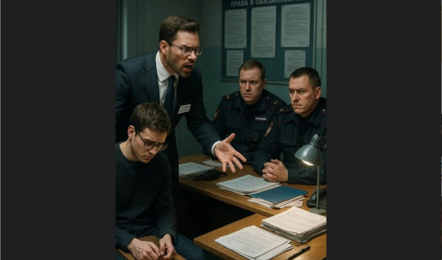 Молодого парня запугать легко...