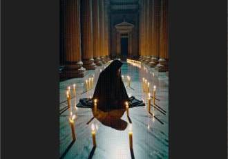 Вот если ты дома - то боженька тебя не услышит, а если придешь в определенное место...