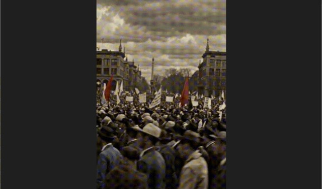 Вот в 1991-м - народ сам типа сбросил тиранию...