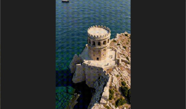 Ну это просто древние викинги построили цилиндр на горе...