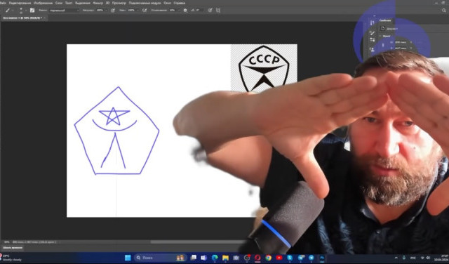 Наполненность нисходящим и восходящим потоками и мудра пентаграммы
